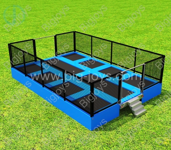 10 in 1 Trampoline with trailer